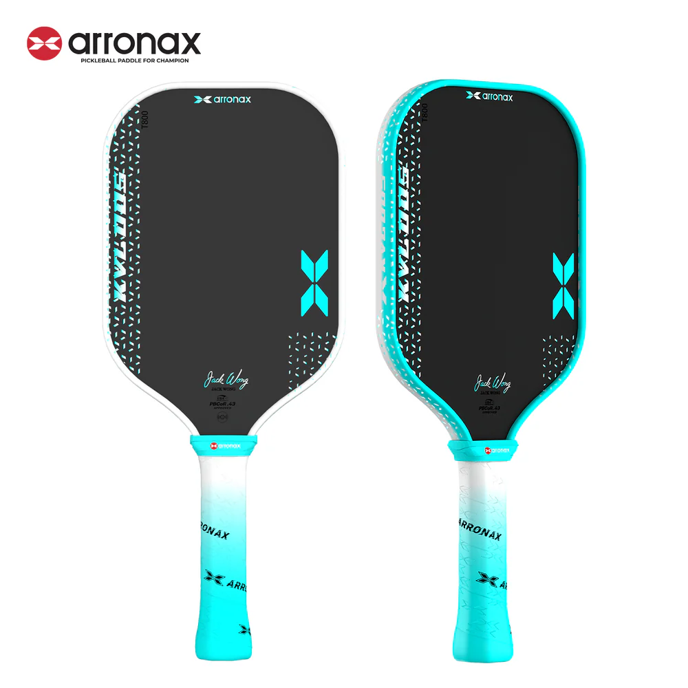 Arronax KVL005 Pickleball Paddle -- T800 Carbon Fiber, 16mm